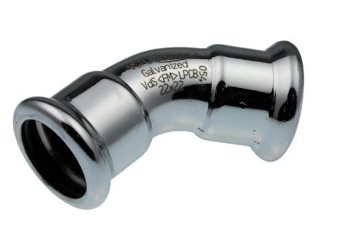 VSH 6208125 VSH Xpress staal verzinkt bocht 45° FF 76