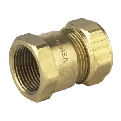 VSH Knelovergangsstuk messing 15mm x 3/4" F (drink)water VSH VSH Super S1204 0862598