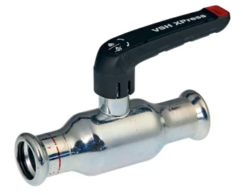 VSH Kogelkraan met volle doorlaat DN 28mm pers-pers PN16 VSH XPress Fullflow XPR10100 1025000100
