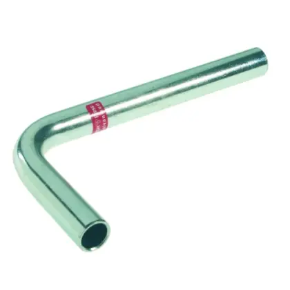 VSH Pasbocht staal 28mm 90° VSH XPress Staalverzinkt C1425 6201888