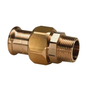 VSH Pers-3-delige koppeling brons 22 x 1" M (drink)water VSH XPress Koper 6331G 4802655