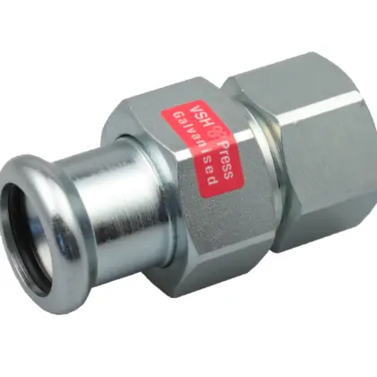 VSH Pers-3-delige koppeling staal 28 x 1" F verwarming VSH XPress Staalverzinkt C1444 6208939