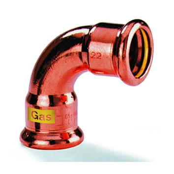 VSH Persbocht koper 28mm FF 90° gas VSH XPress Koper Gas G7002A 4803865