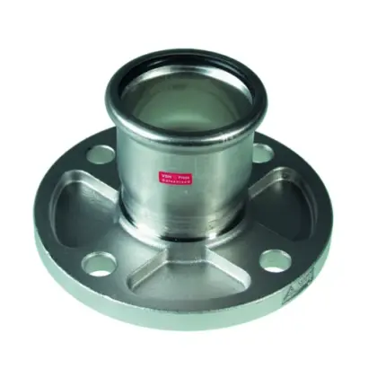 VSH Persflensovergang staal DN65 x 76.1mm verwarming PN16 VSH XPress Staalverzinkt C1426 6206596
