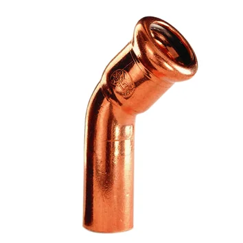 VSH Persinsteekbocht koper 88.9mm MF 45° (drink)water VSH XPress Koper 7040 4800763