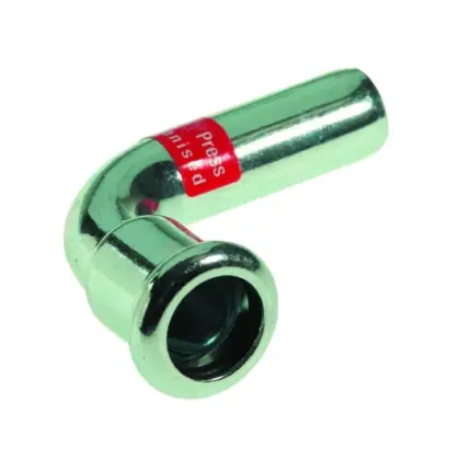 VSH Persinsteekbocht staal 35mm MF 90° verwarming VSH XPress Staalverzinkt C1411 6201679
