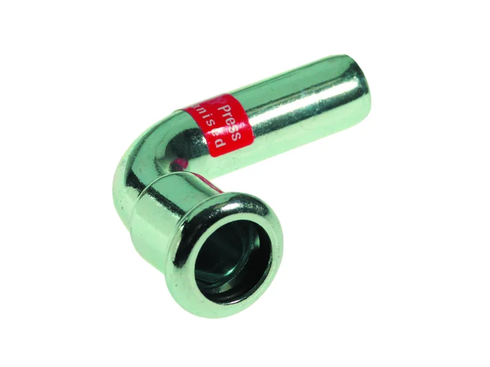 VSH Persinsteekbocht staal 54mm MF 90° verwarming VSH XPress Staalverzinkt C1411 6201690