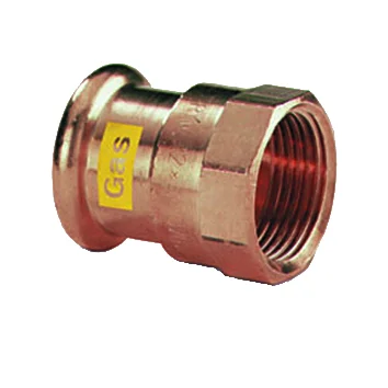 VSH Persovergangsstuk brons 22mm x 3/4" F gas VSH XPress Koper Gas G6270G 4803612