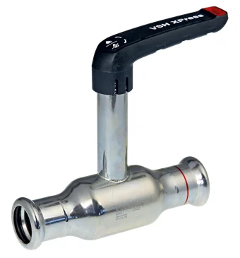 VSH Kogelkraan met volle doorlaat DN 28mm pers-pers PN16 VSH XPress Fullflow XPR10101 1025000101
