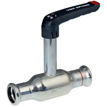 VSH Kogelkraan met volle doorlaat DN 54mm F pers PN16 VSH 1050000101