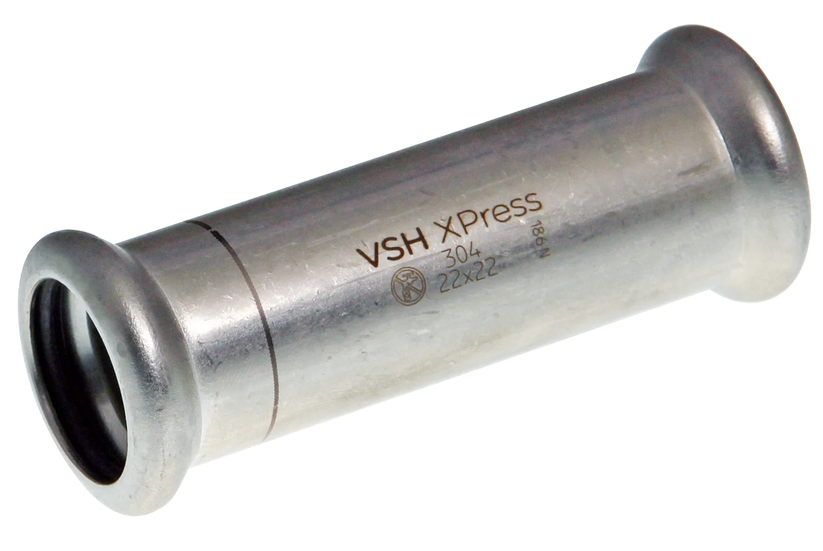 VSH Persschuifmof inox 76.1mm FF verwarming VSH XPress RVS 304 123460470