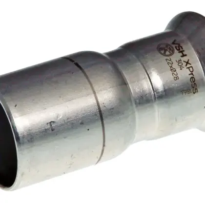 VSH Persverloopstuk inox 54x42mm MF verwarming VSH XPress RVS 304 123460506