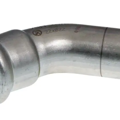 VSH Persinsteekbocht inox 54mm MF 45° verwarming VSH XPress RVS 304 123460541