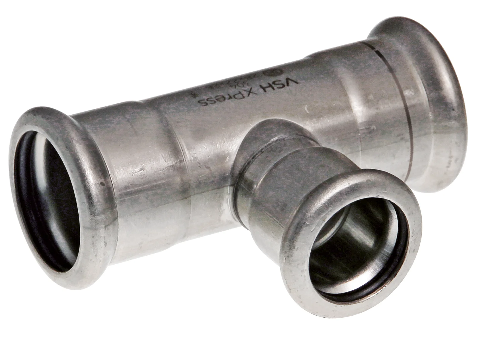 VSH Persverloop-T inox 35x28x35mm FFF verwarming VSH XPress RVS 304 123460573