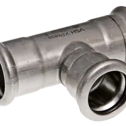 VSH Pers-T inox 76.1mm FFF verwarming VSH XPress RVS 304 123460647
