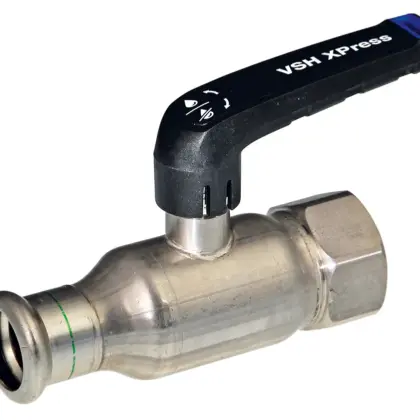 VSH Kogelkraan met volle doorlaat DN 54mm x 2" F pers PN16 VSH XPress Fullflow XPR21000 2050001000