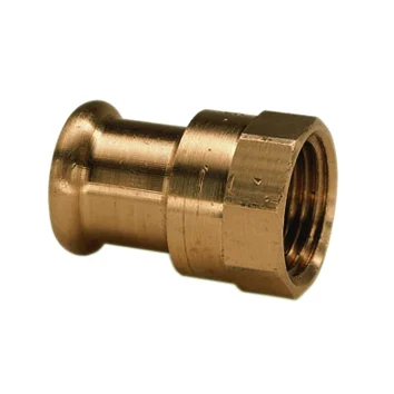 VSH Persovergangsstuk brons 15mm x 1/2" F (drink)water VSH XPress Koper 6270G 4801291
