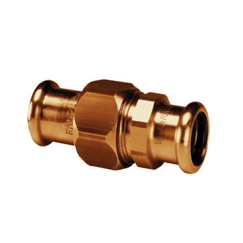 VSH Pers-3-delige koppeling brons 22 x 22 pers (drink)water VSH XPress Koper 6330 4803361