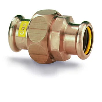 VSH Pers-3-delige koppeling brons 28 x 28 pers gas VSH XPress Koper Gas G6340 4803691