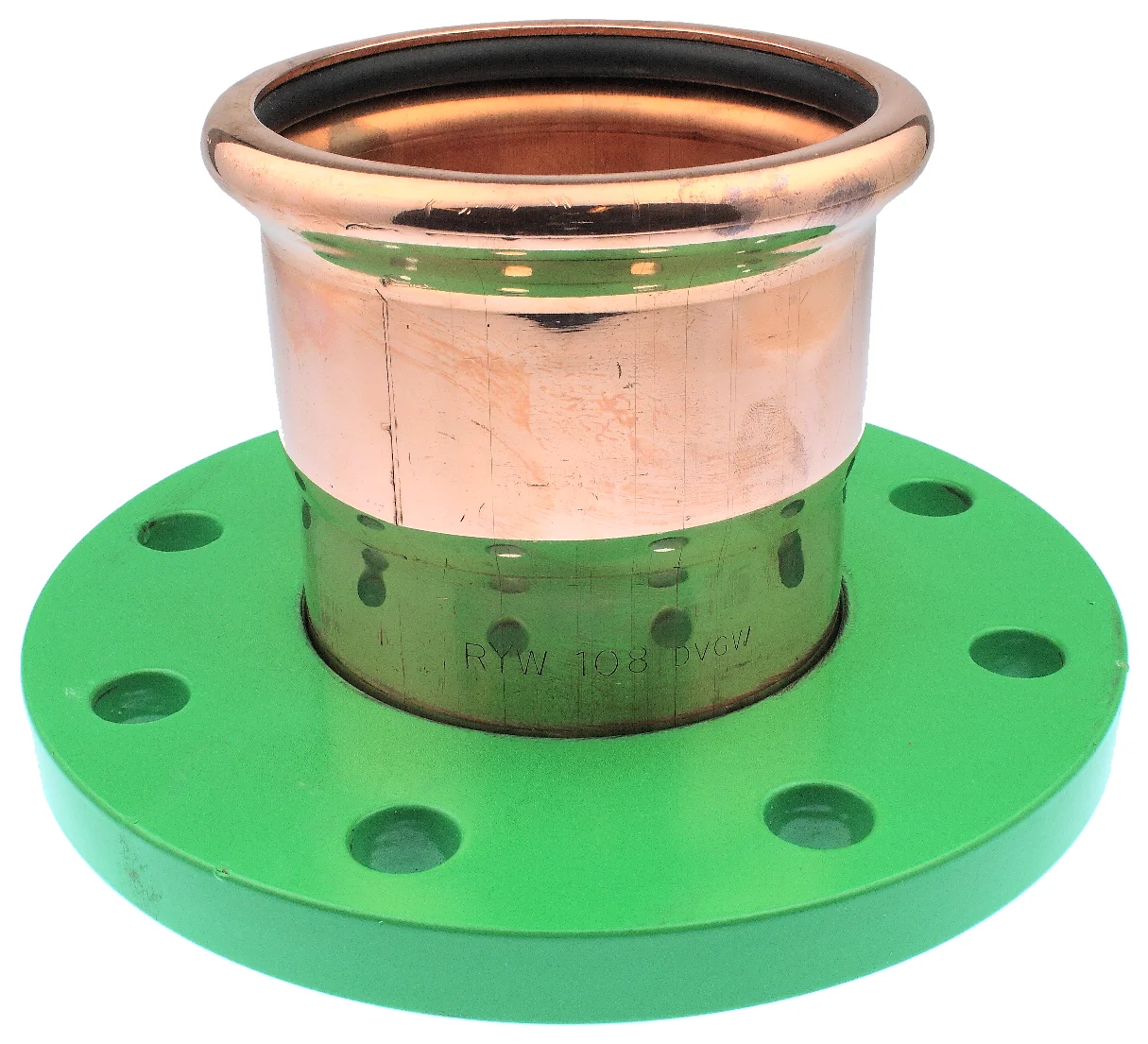 VSH Persflensovergang koper DN65 x 66.7mm (drink)water PN16 VSH 4806373
