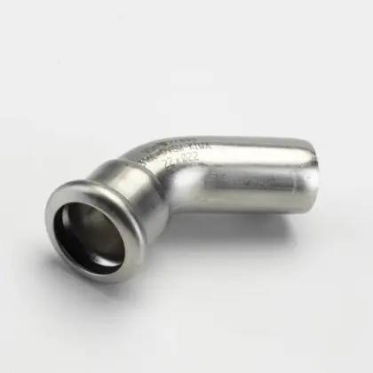 VSH Persinsteekbocht inox 15mm MF 45° (drink)water VSH XPress Inox R2712 6190118