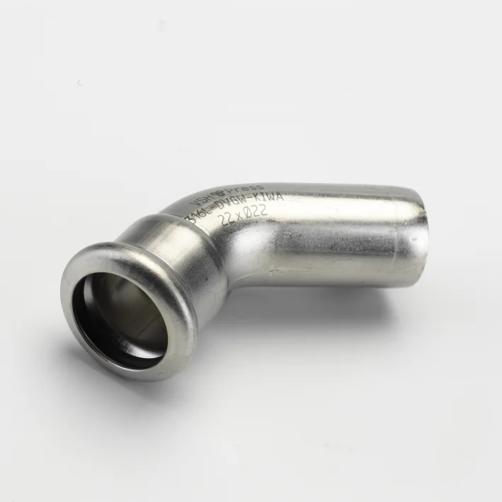 VSH Persinsteekbocht inox 18mm MF 45° (drink)water VSH XPress Inox R2712 6190129