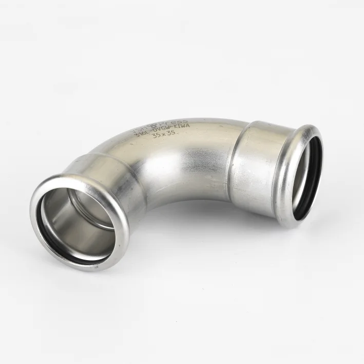 VSH Persbocht inox 42mm FF 90° (drink)water VSH XPress Inox R2708 6190250