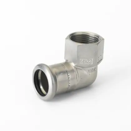 VSH Persovergangsknie inox 22mm x 3/4" F 90° (drink)water VSH XPress Inox R2709 6190844