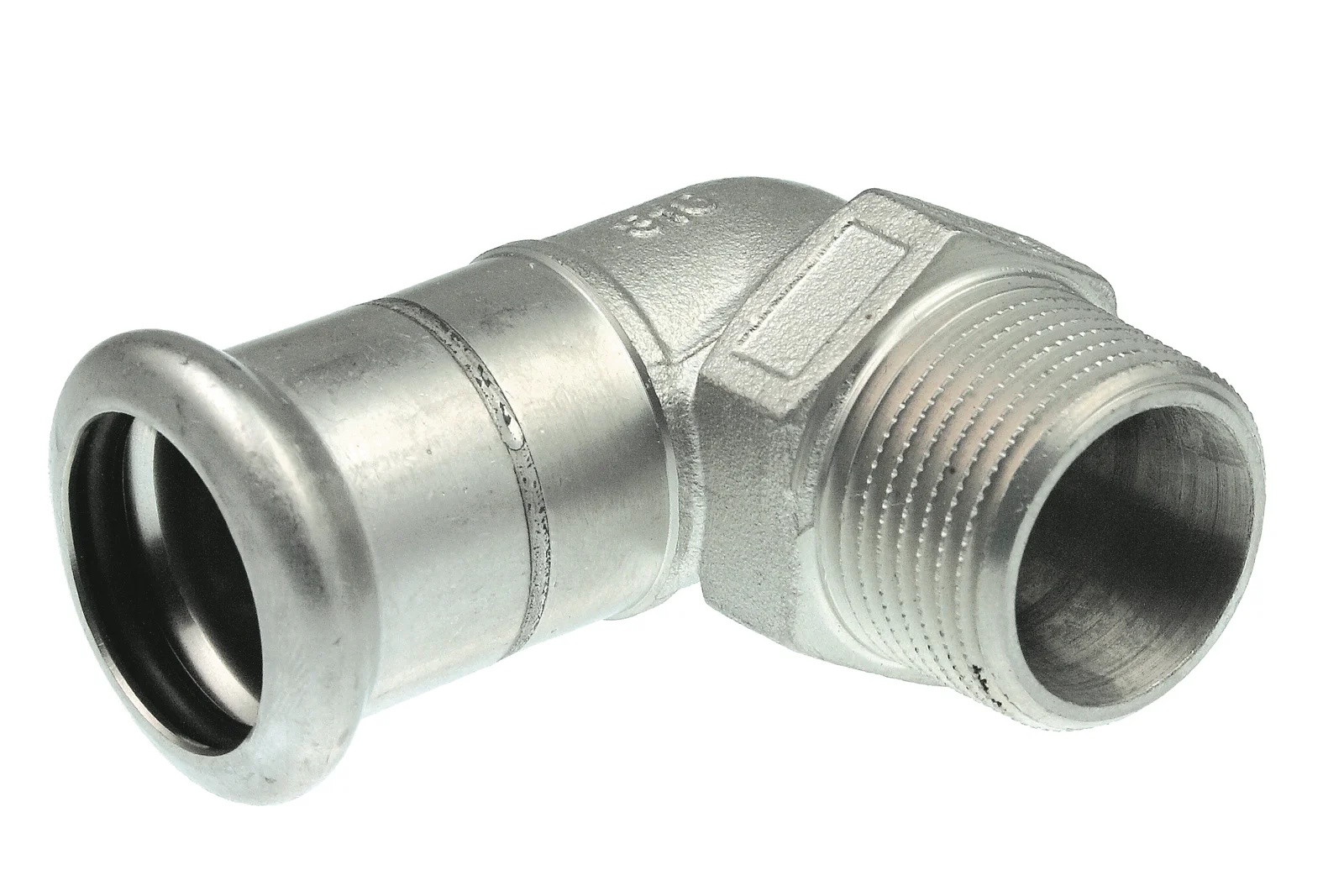 VSH Persovergangsknie inox 18mm x F 45° (drink)water VSH XPress RVS R2709 6190921