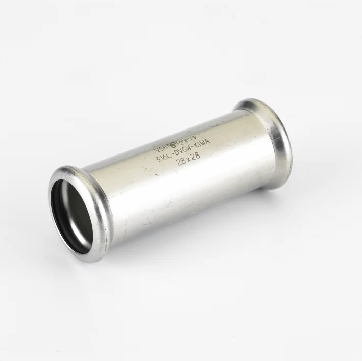 VSH Persschuifmof inox 22mm FF (drink)water VSH XPress Inox R2703 6191306