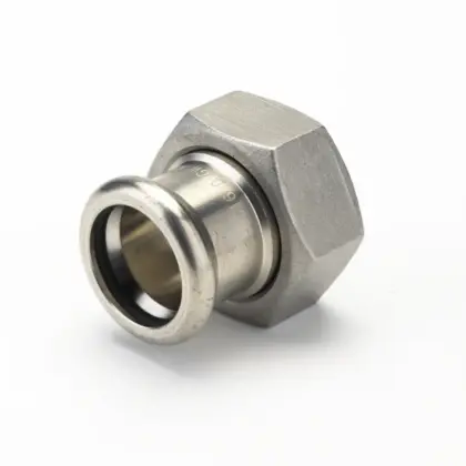 VSH Persaansluitkoppeling inox 54mm x 2.3/8" FF (drink)water VSH XPress Inox R2704 6191790