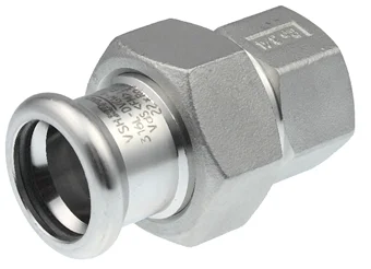 VSH Pers-3-delige koppeling inox 54 x 2" F (drink)water VSH XPress RVS 6192111