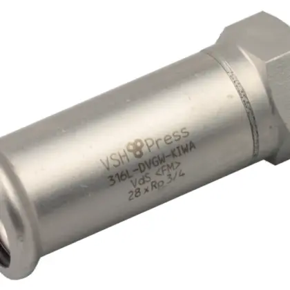 VSH Vsh-press inox overschuifkop. 22 x 3/4F R 2741 vsh 6198522