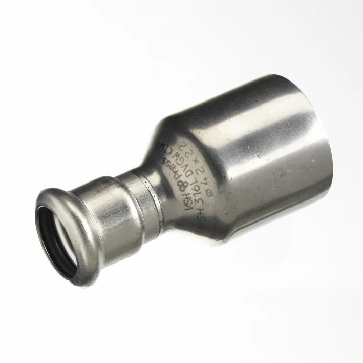 VSH Persverloopstuk inox 108x76.1mm MF (drink)water VSH XPress Inox R2707 6204264