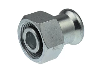 VSH Persovergangsstuk staal 18mm x 3/4" F verwarming VSH XPress Staalverzinkt C1404 6208171