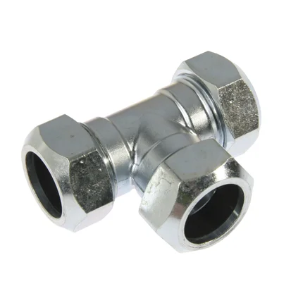 VSH Knelverloop-T messing 28x28x22mm FFF verwarming VSH VSH Klem 109V 6322241