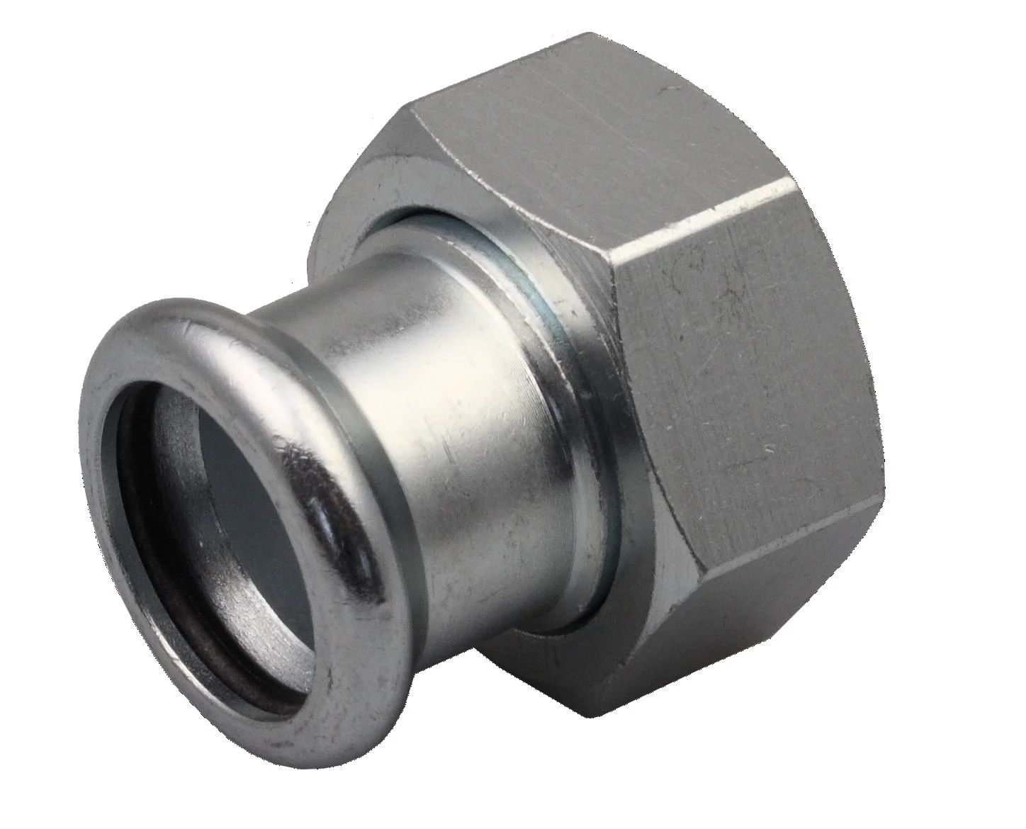 VSH Persaansluitkoppeling staal 54mm x 2.3/8" FF verwarming VSH XPress Staalverzinkt C1446 6340598