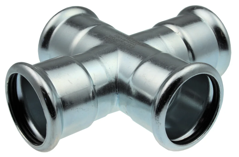 VSH Kruisstuk VSH XPress Staalverzinkt staal 76.1mm verwarming 6341005