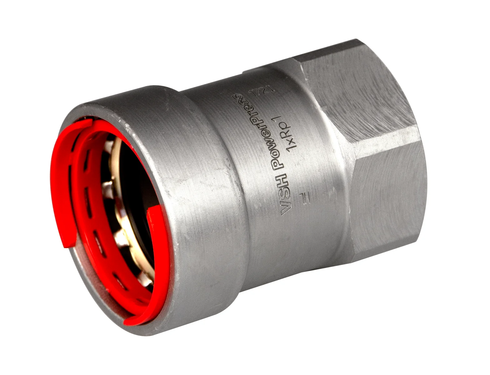 VSH Persovergangsstuk staal 1/2" x 1/2" F verwarming VSH PowerPress PWR9400622