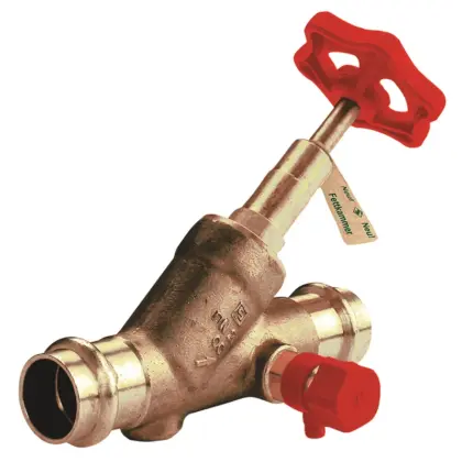 VSH SPS klepstopkraan stijgende spindel met aftap FF28 vsh TW0037109