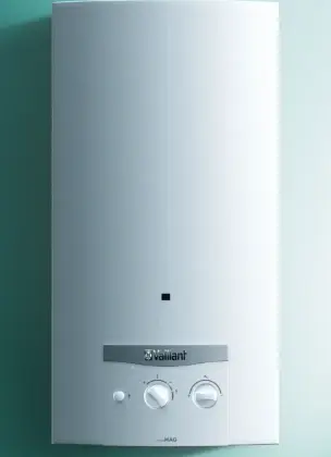 Vaillant 0010022548 Vaillant atmoMAG G 144/1 doorstromer (aardgas) 14 l/min - schouwaansluiting - automatische ontsteking - ERP label sanitair: A