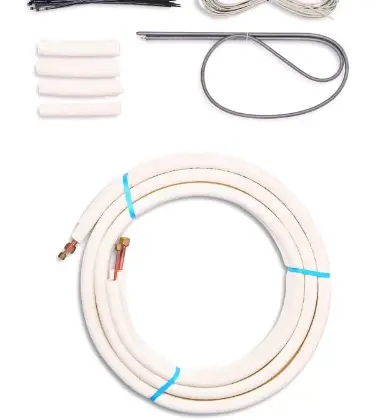 Vaillant aroTHERM dubbele koelmiddelleidingen 1/4 x 1/2 (rollengte 10m) - met modbus kabel - prijs per rol 0010039727