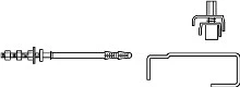 Vaillant 0020059897 Vaillant auroTHERM universeel bevestigingsprofiel