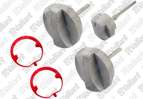 Vaillant WSS knop grijs 3st 0020074963