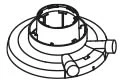 Vaillant RGA keteladapter PP/Staal 60/100 naar 80/125 mm - voor ecoTEC /5-5 en /5-3 (<35kW) 0020147469