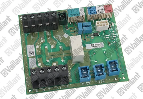 Vaillant WSS print, installer board 1ph 0020233813