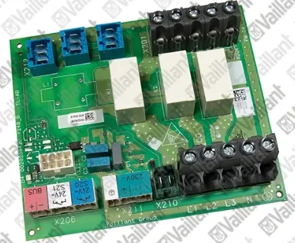 Vaillant WSS print, installer board 3ph 0020233814