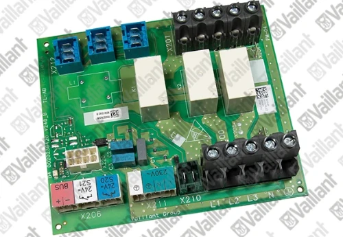 Vaillant WSS print, installer board 3ph 0020233814