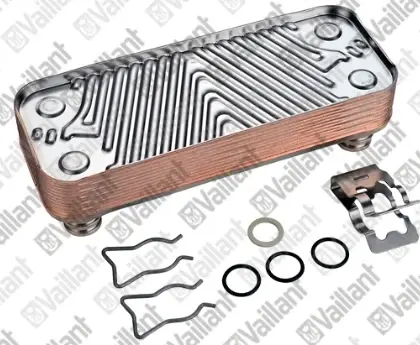 Vaillant 065131 Vaillant WSS warmtewisselaar 12 platen voor vuw pro + plus