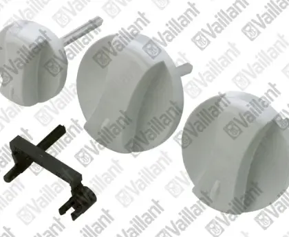 Vaillant WSS knop grijs 3st voor vuw turbomax 114288